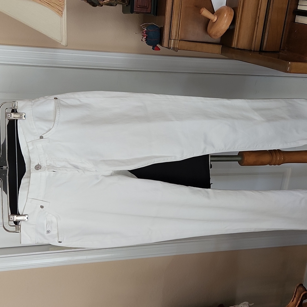 White jeans